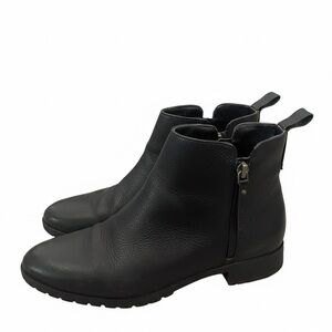 CASLON Brielle Water Resistant Ankle Bootie Black Nordstrom